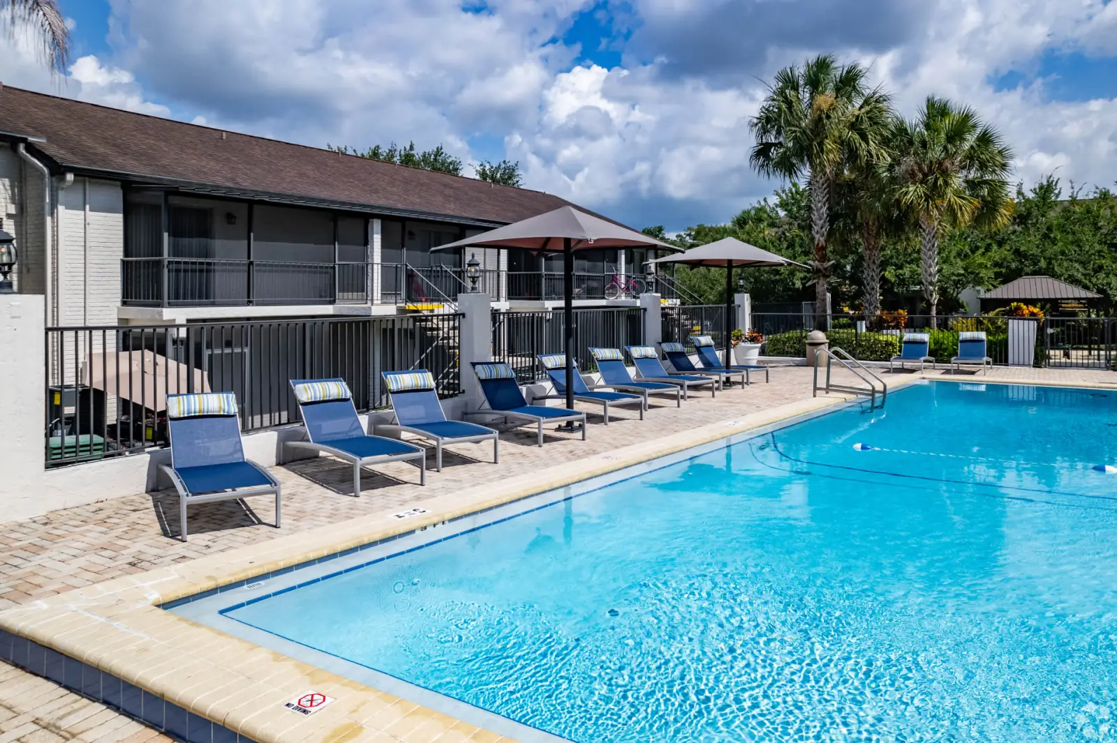 Resort-style swimming pool at The Essex - Altamonte Springs apartments
